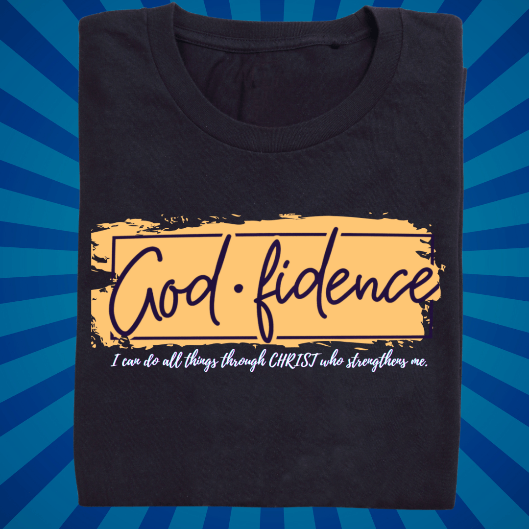 God - fidence - Zach Christian Apparel - Christian apparel