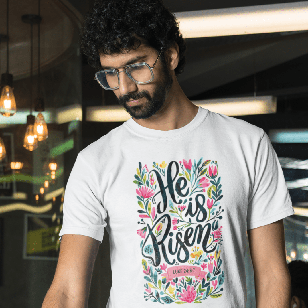 He is Risen - Zach Christian Apparel - Christian apparel