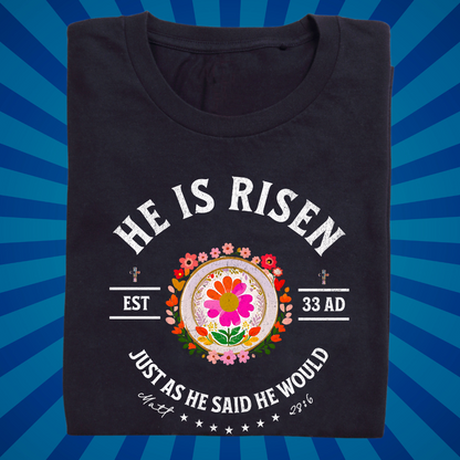 He is Risen as He said He would
