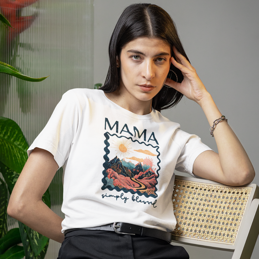 Mama Simply Blessed | Christian Tshirt for Mothers
