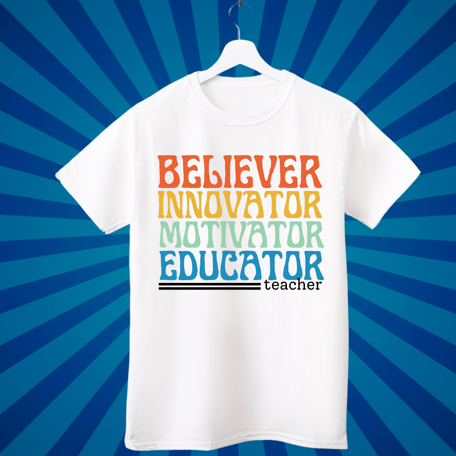 Believer Teacher - Zach Christian Apparel - Christian apparel