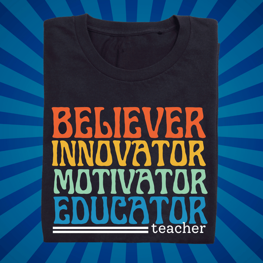 Believer Teacher - Zach Christian Apparel - Christian apparel