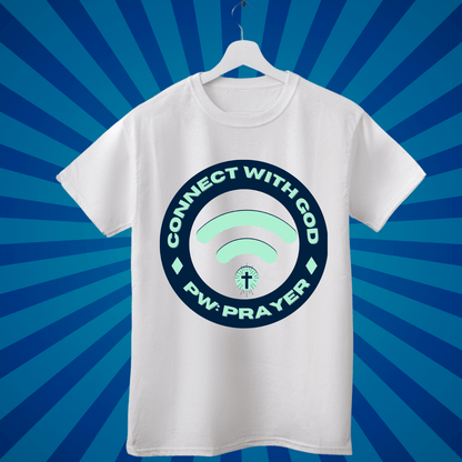 Connect with God - Zach Christian Apparel - Christian apparel