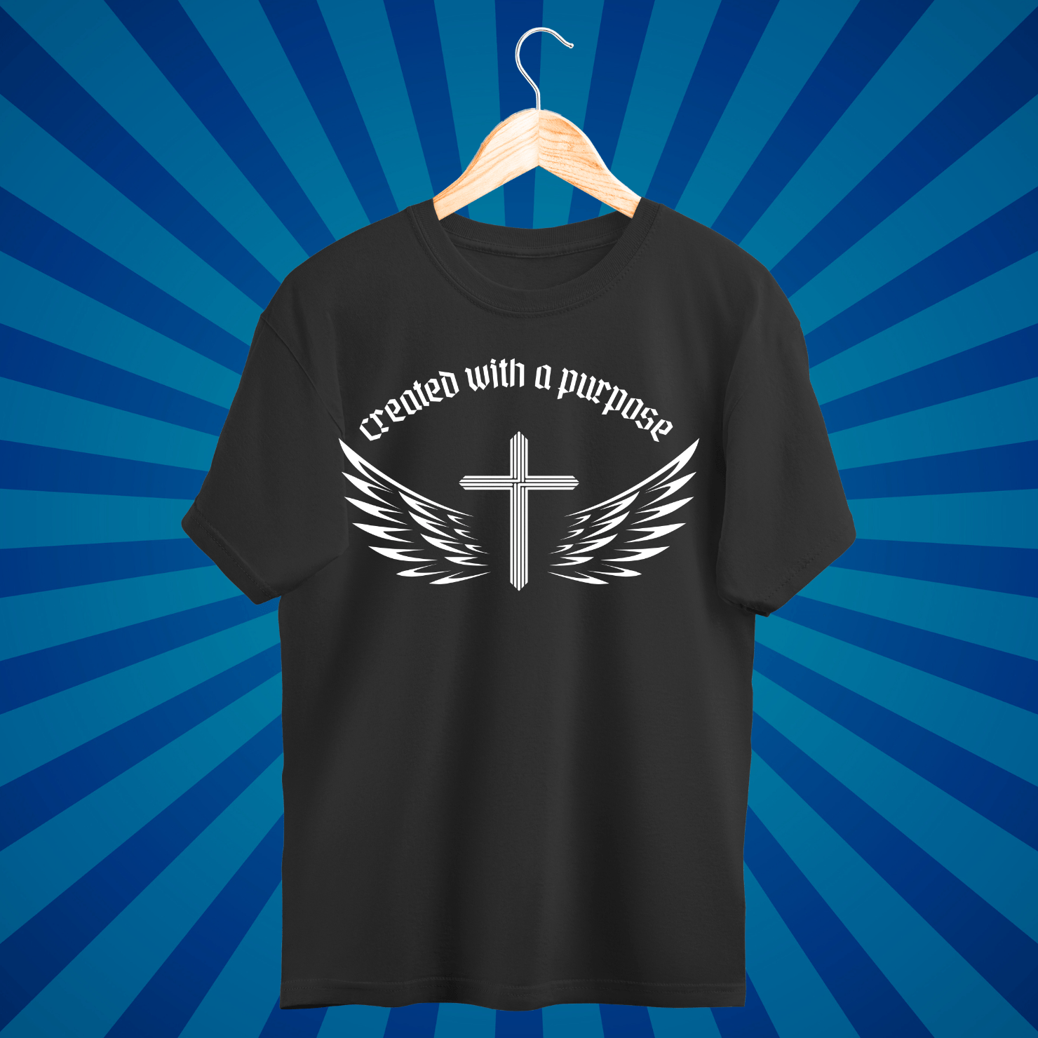 Created with a Purpose - Zach Christian Apparel - Christian apparel
