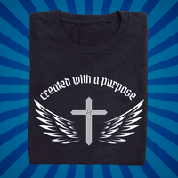 Created with a Purpose - Zach Christian Apparel - Christian apparel