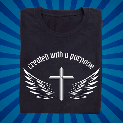 Created with a Purpose - Zach Christian Apparel - Christian apparel