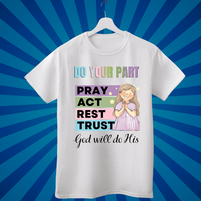 Do Your Part - White - Zach Christian Apparel - Christian apparel