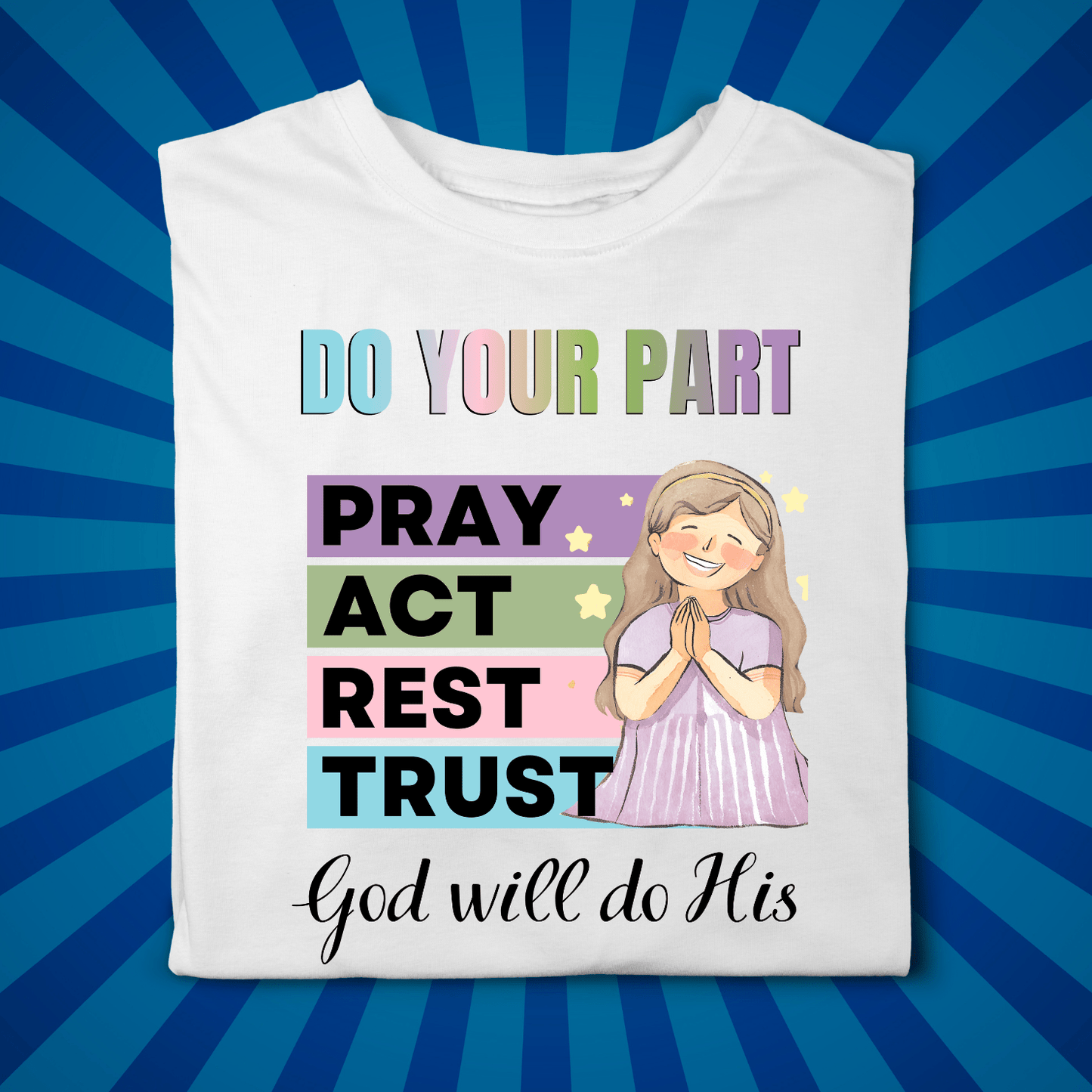 Do Your Part - White - Zach Christian Apparel - Christian apparel