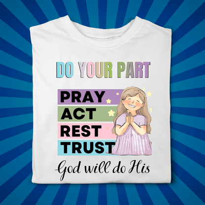 Do Your Part - White - Zach Christian Apparel - Christian apparel