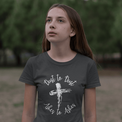Dust to Dust Ash Wednesday Lent - Zach Christian Apparel - Christian apparel