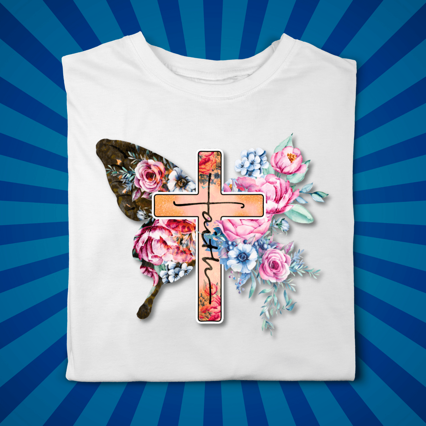 Faith is Beautiful - Zach Christian Apparel - Christian apparel