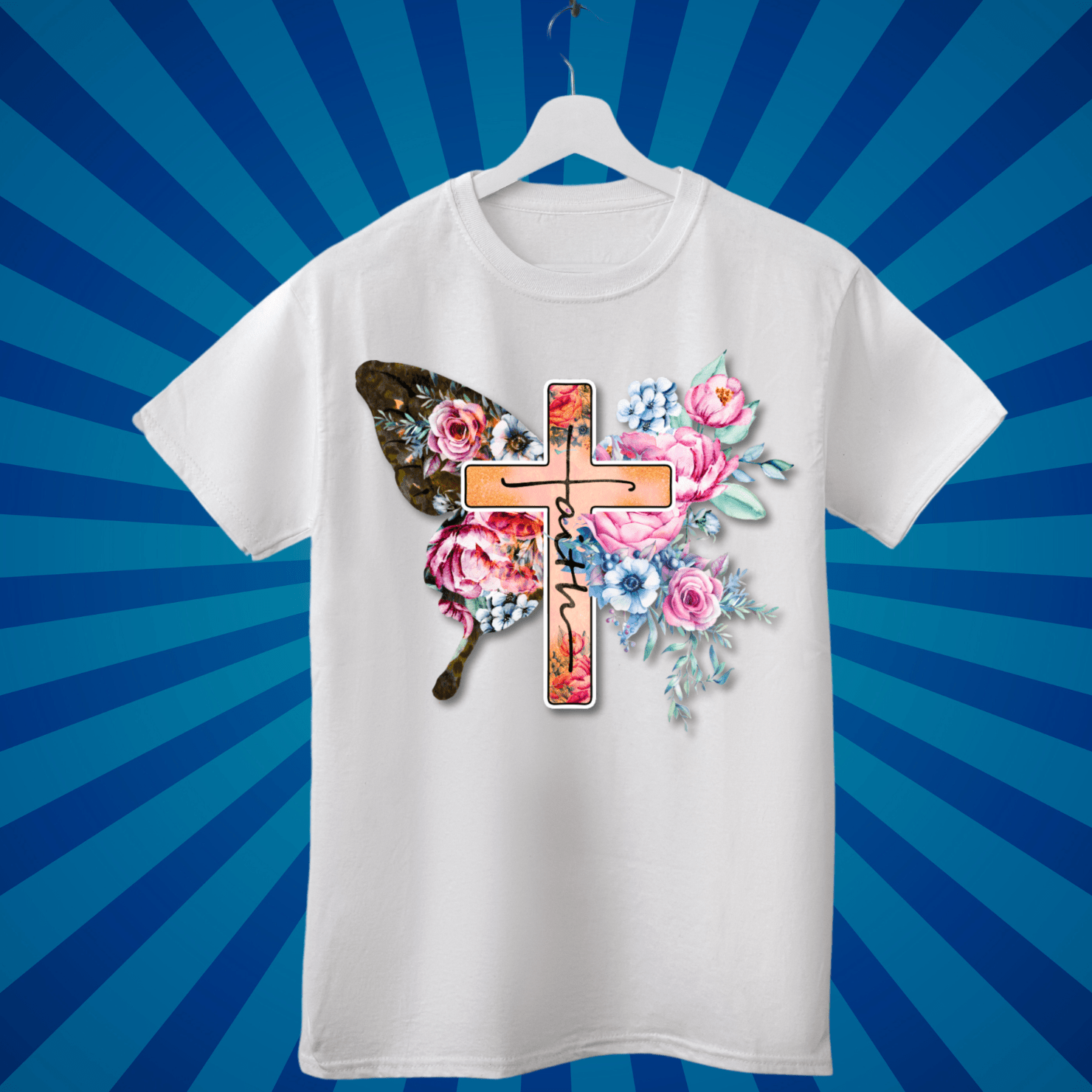 Faith is Beautiful - Zach Christian Apparel - Christian apparel