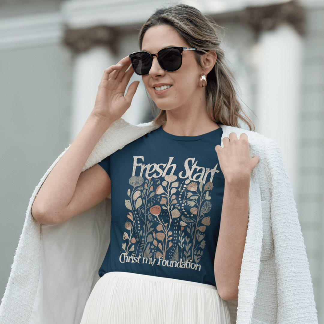 Fresh Start - New year - Zach Christian Apparel - Christian apparel