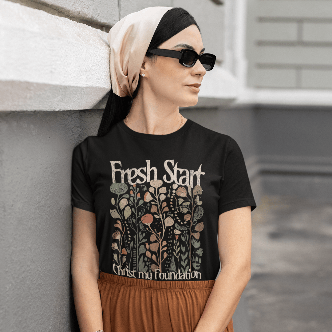 Fresh Start - New year - Zach Christian Apparel - Christian apparel