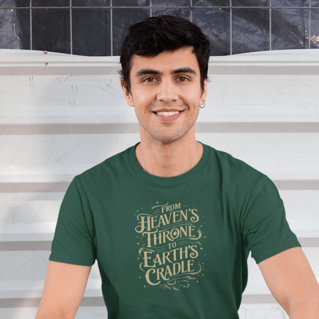 From Heavens Throne to Earths Cradle - Zach Christian Apparel - Christian apparel