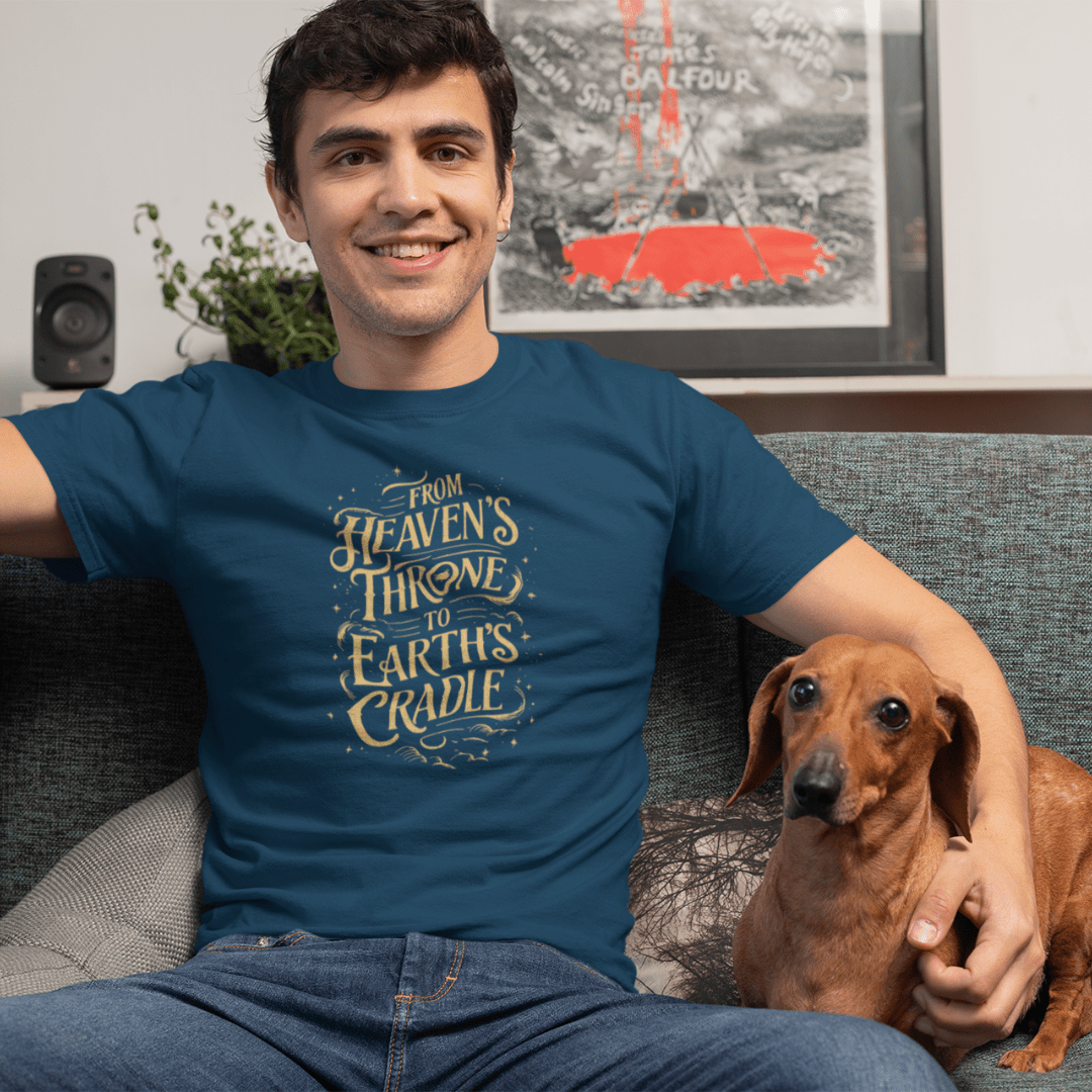 From Heavens Throne to Earths Cradle - Zach Christian Apparel - Christian apparel