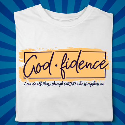 God - fidence - Zach Christian Apparel - Christian apparel