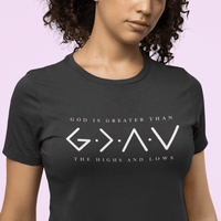 God is Greater - Zach Christian Apparel - Christian apparel