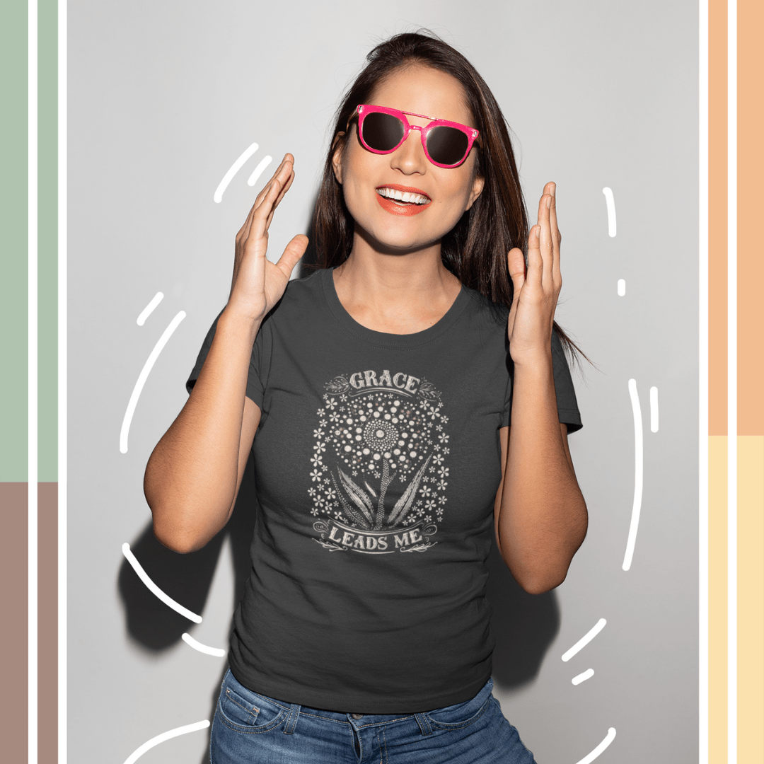 Grace Leads Me - Zach Christian Apparel - Christian apparel