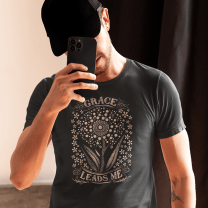 Grace Leads Me - Zach Christian Apparel - Christian apparel