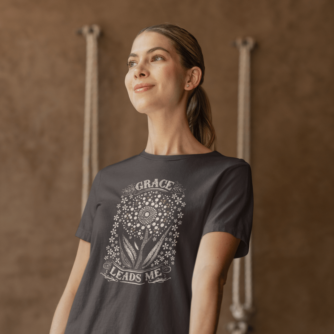 Grace Leads Me - Zach Christian Apparel - Christian apparel
