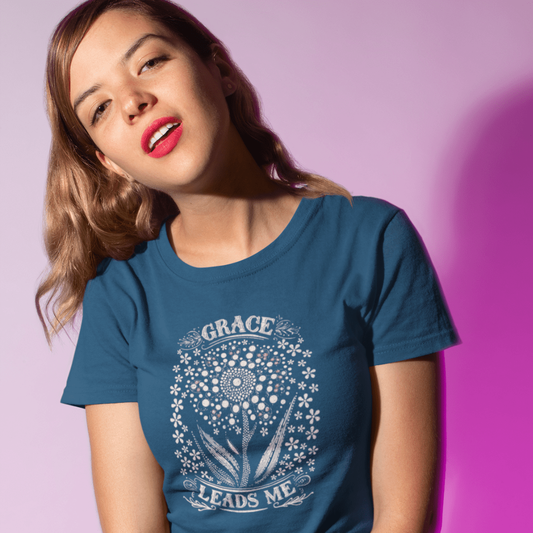 Grace Leads Me - Zach Christian Apparel - Christian apparel