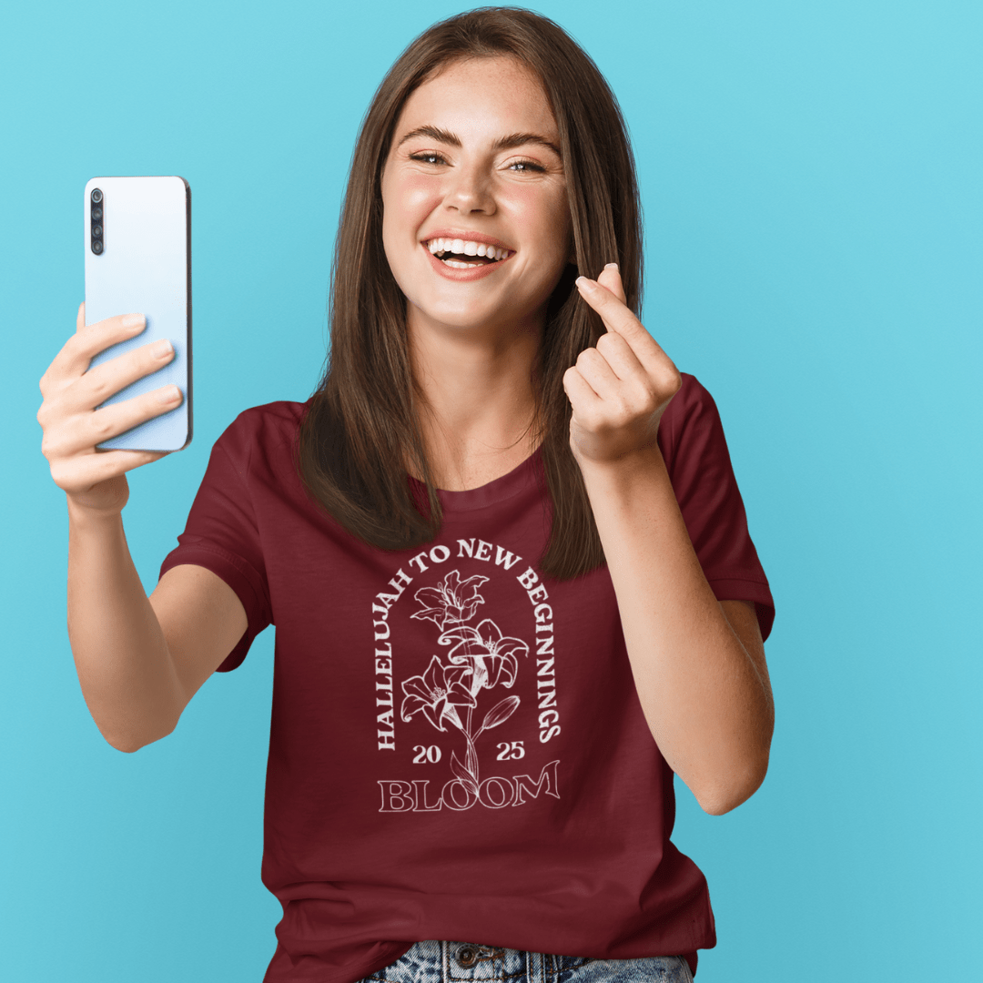 Hallelujah to New Beginnings - Zach Christian Apparel - Christian apparel