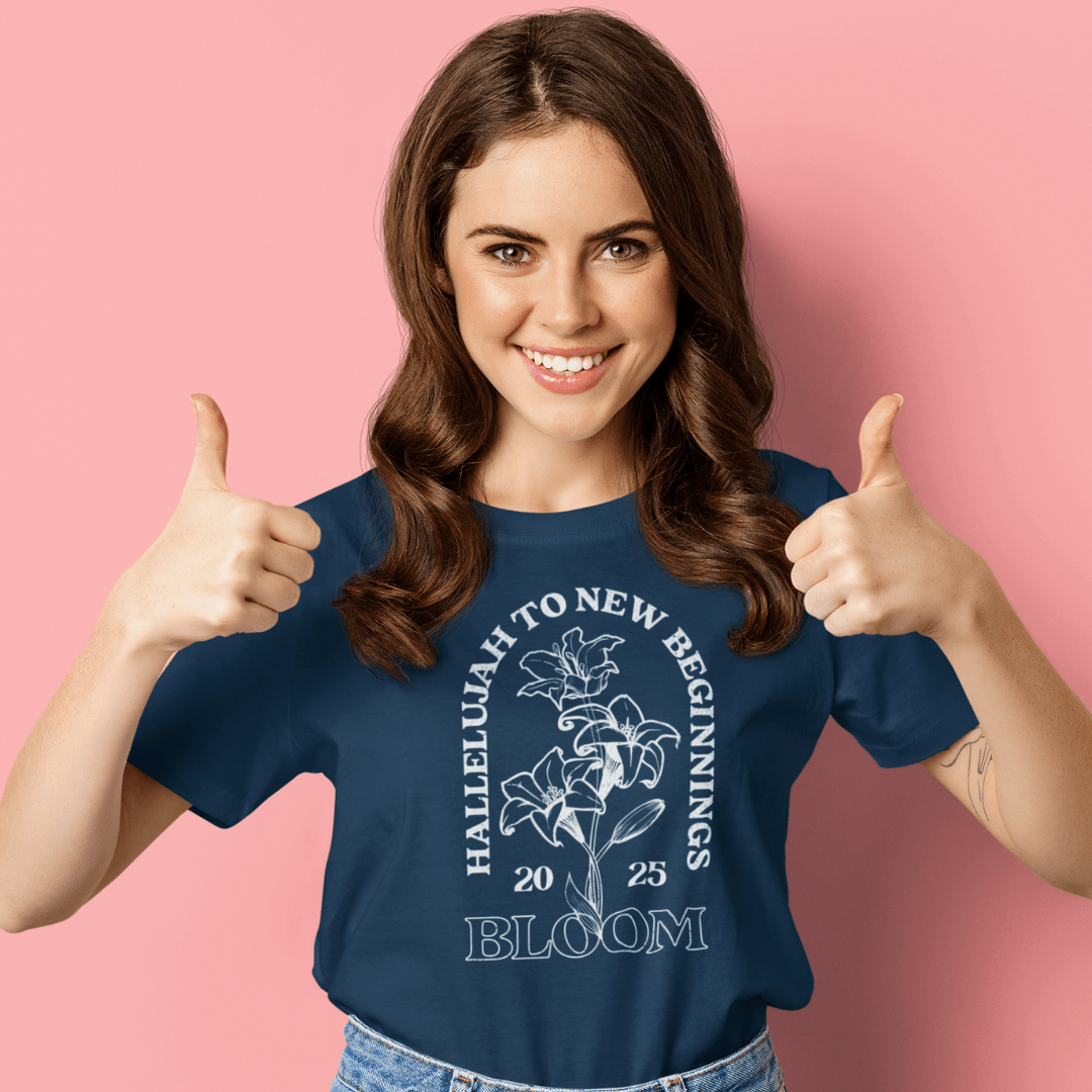 Hallelujah to New Beginnings - Zach Christian Apparel - Christian apparel