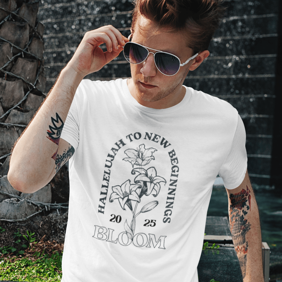 Hallelujah to New Beginnings - Zach Christian Apparel - Christian apparel
