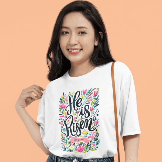 He is Risen - Zach Christian Apparel - Christian apparel