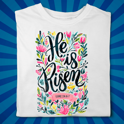 He is Risen - Zach Christian Apparel - Christian apparel