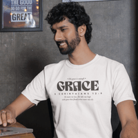 His Grace is Enough - Minimalist Bible Verse Tshirt