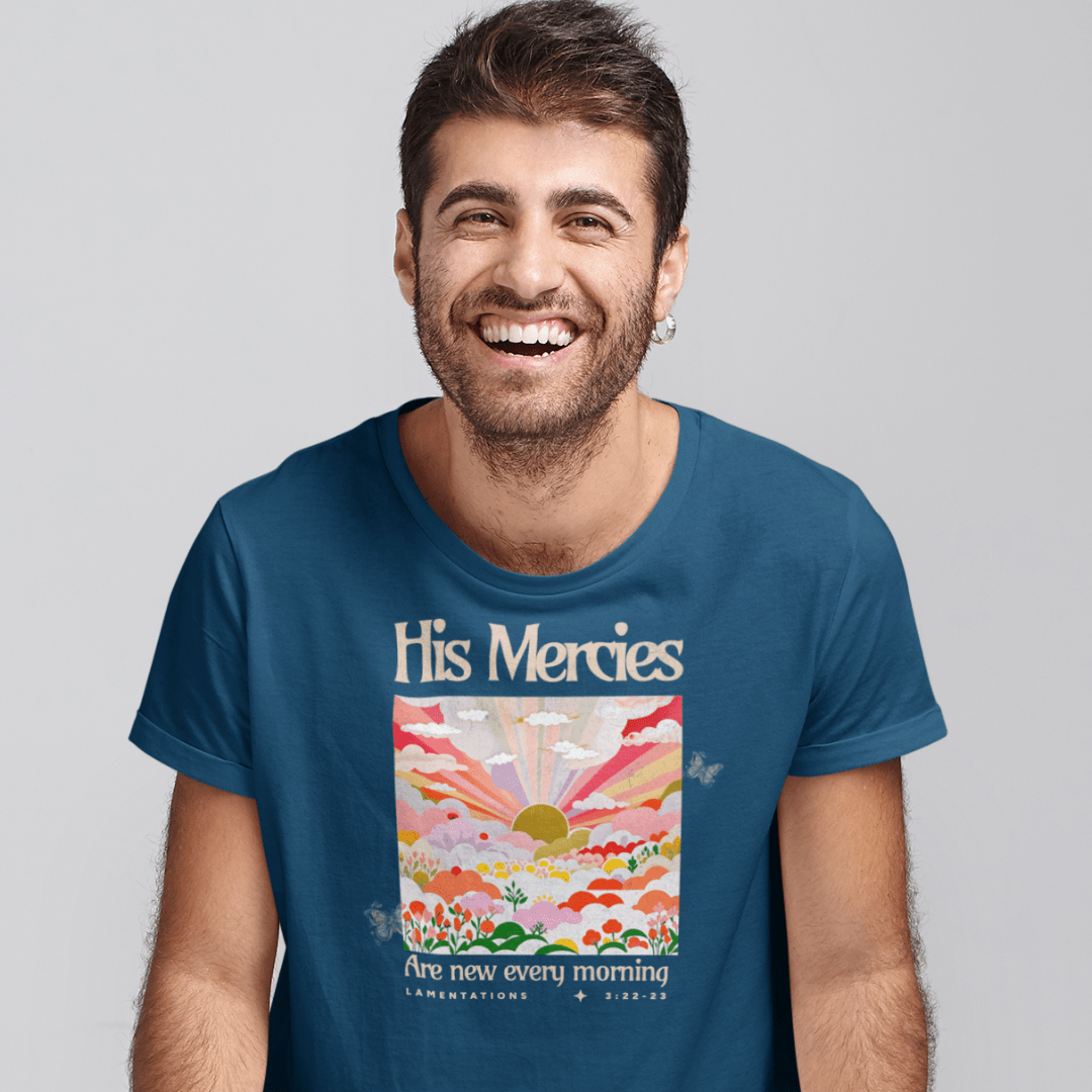 His Mercies are New Every Morning - Zach Christian Apparel - Christian apparel