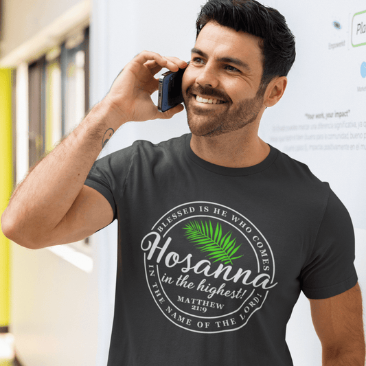 Hosanna in the Highest - Palm Sunday - Zach Christian Apparel - Christian apparel