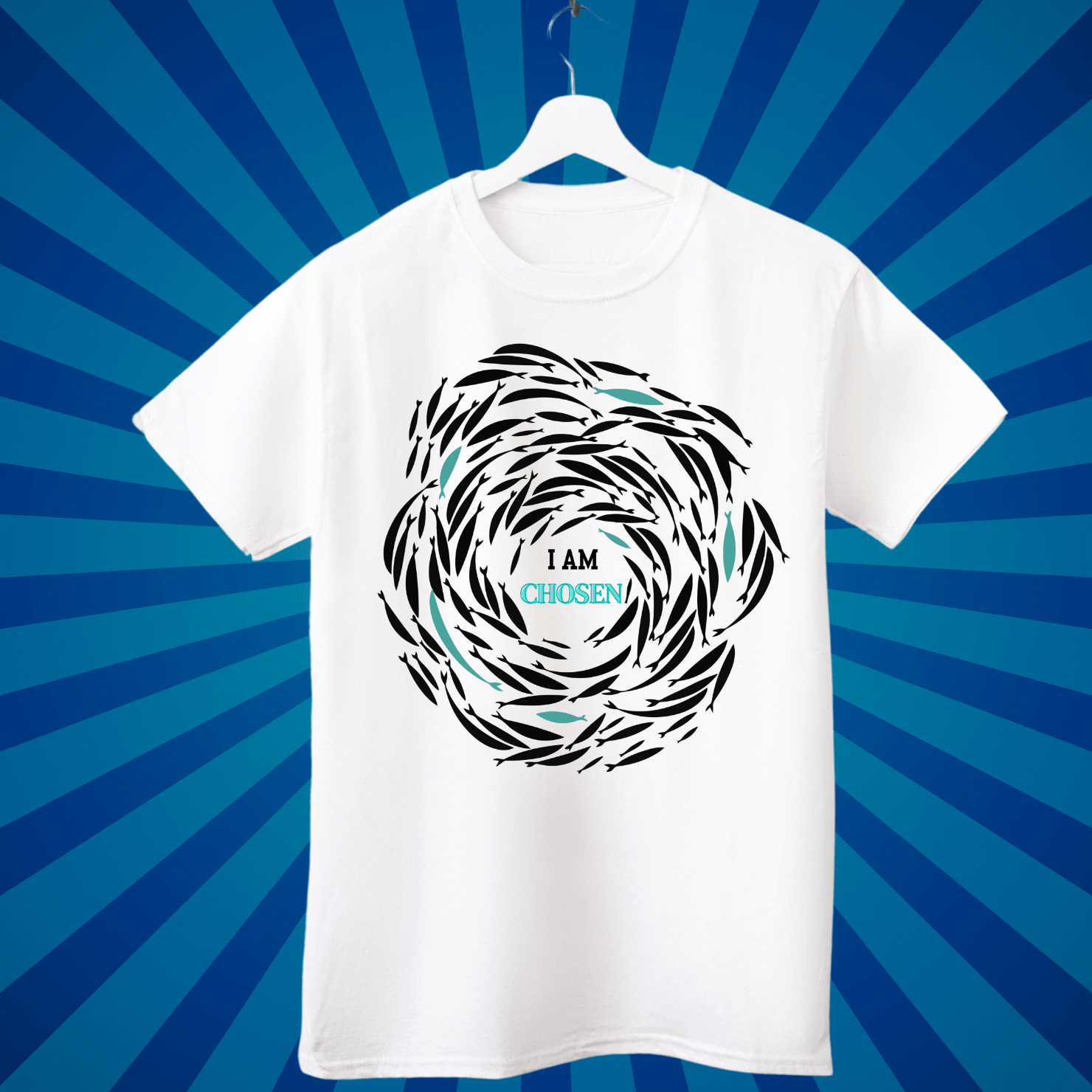 I AM Chosen - Zach Christian Apparel - Christian apparel