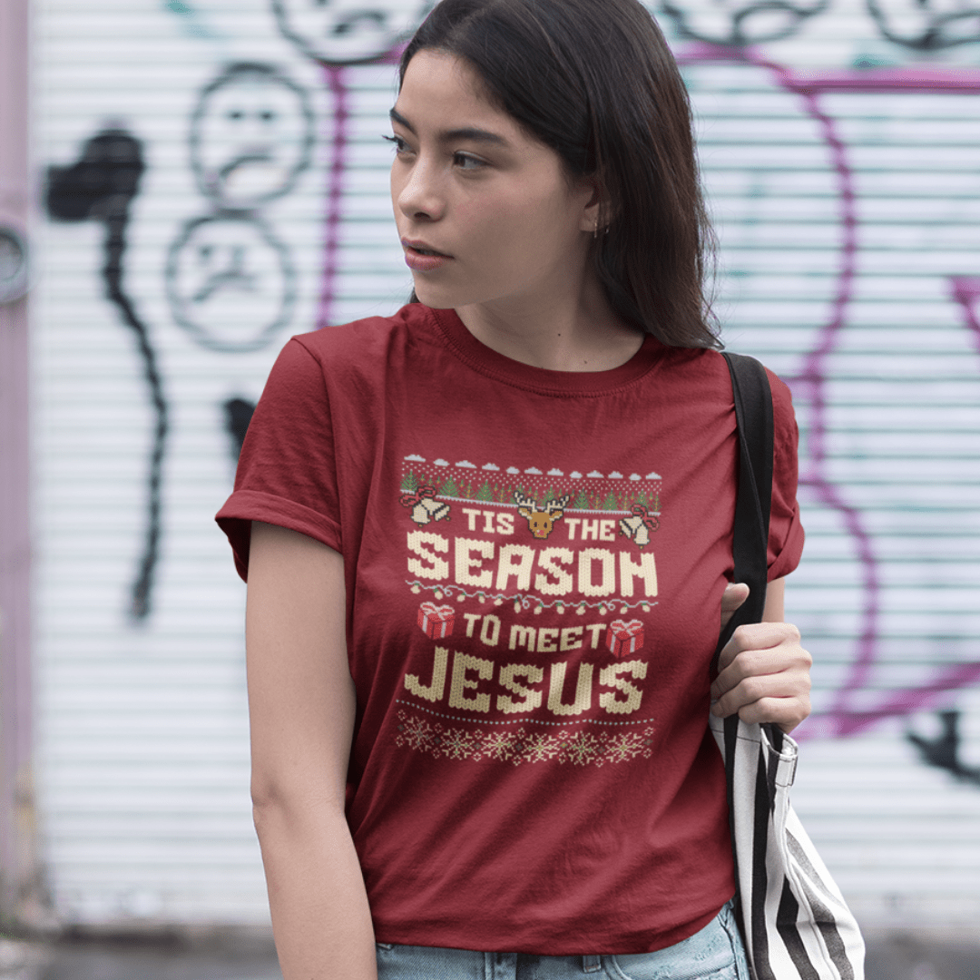 IT is the Season to meet Jesus - Zach Christian Apparel - Christian apparel