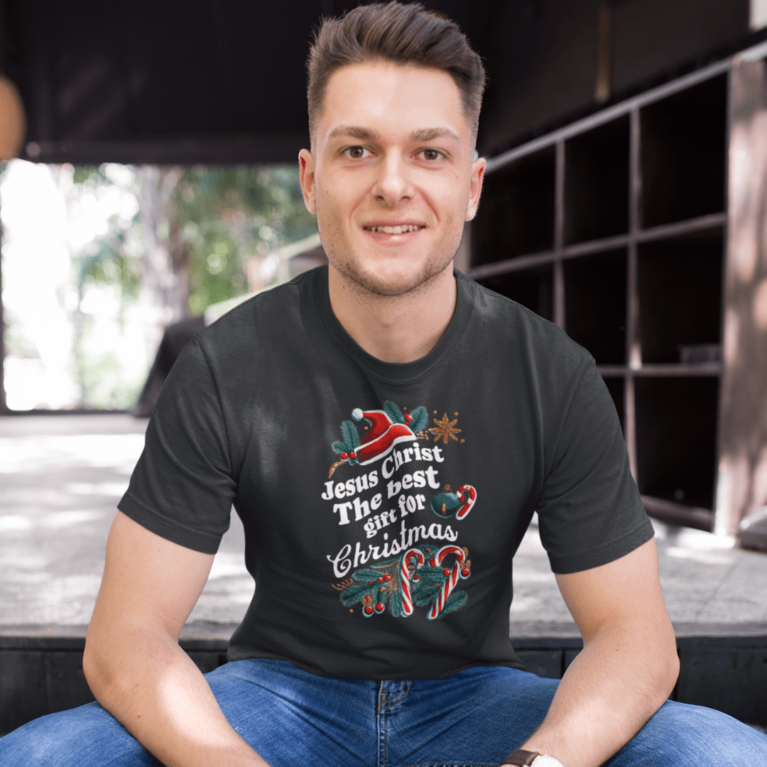 Jesus is the best gift for Christmas - Zach Christian Apparel - Christian apparel