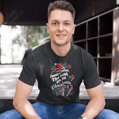 Jesus is the best gift for Christmas - Zach Christian Apparel - Christian apparel