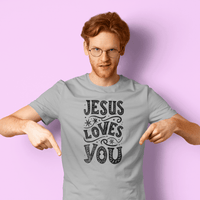 Jesus Loves You - Zach Christian Apparel - Christian apparel