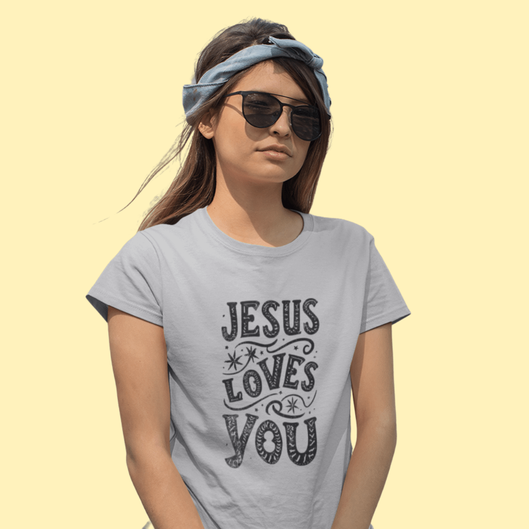 Jesus Loves You - Zach Christian Apparel - Christian apparel