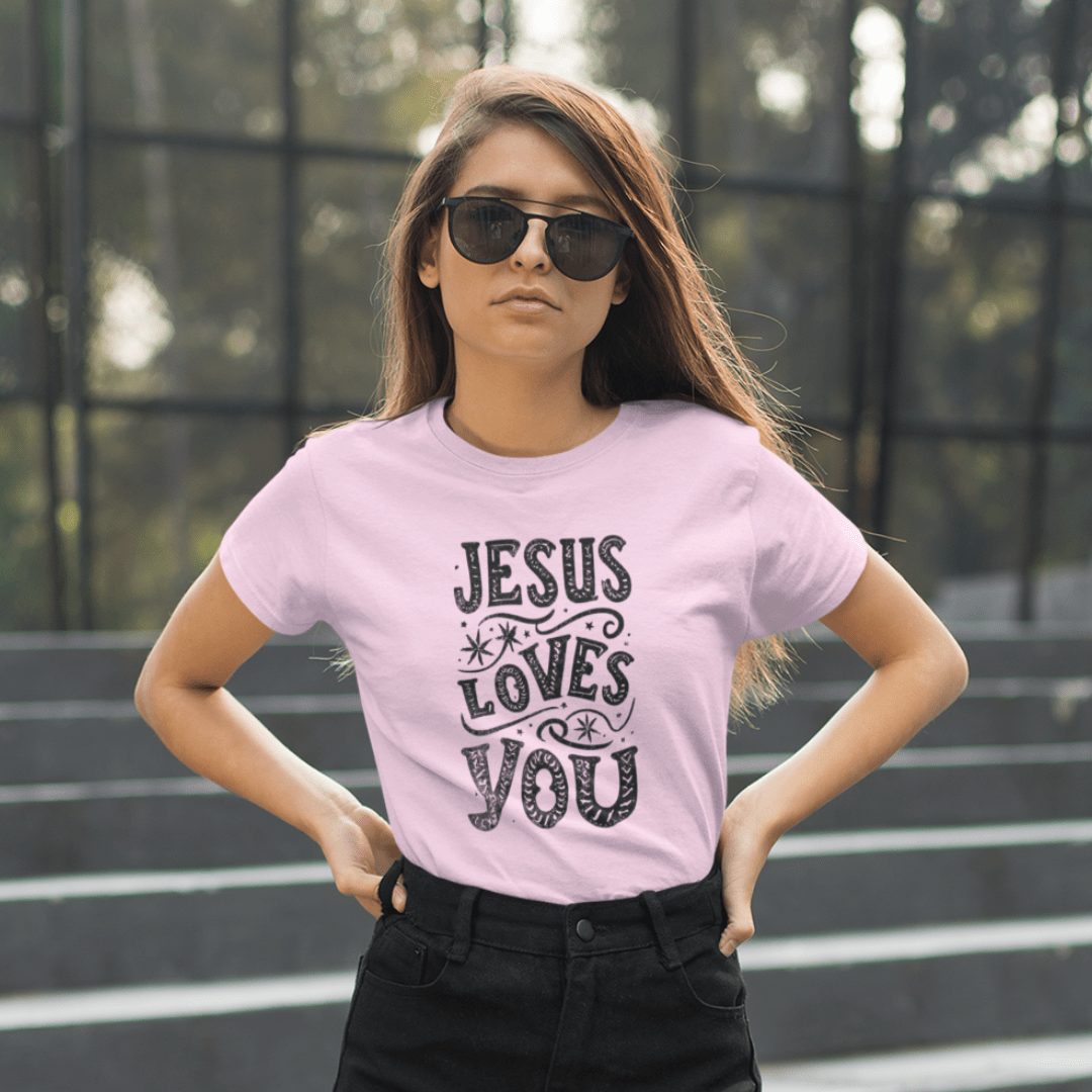 Jesus Loves You - Zach Christian Apparel - Christian apparel