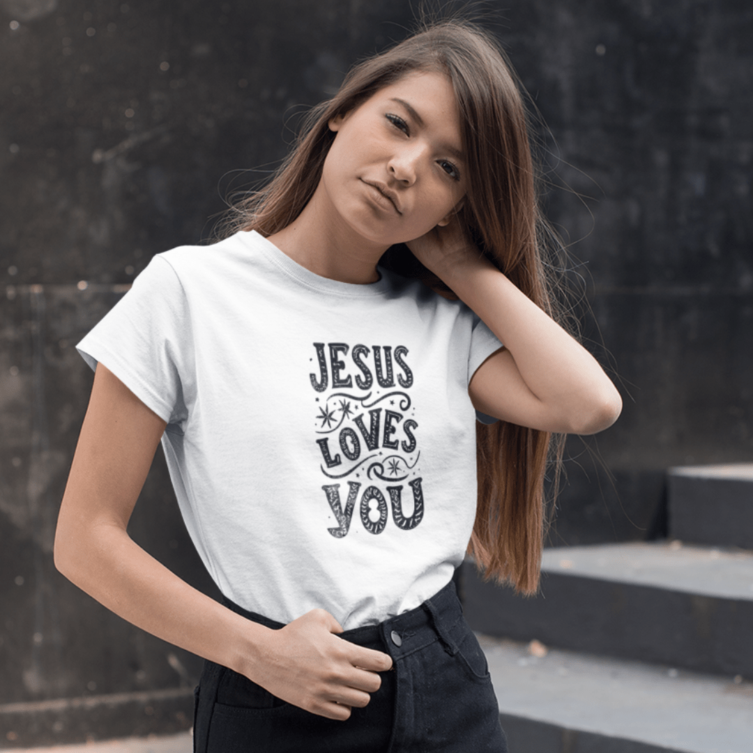 Jesus Loves You - Zach Christian Apparel - Christian apparel