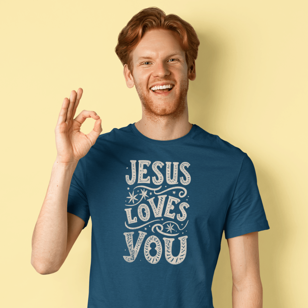 Jesus Loves You - Zach Christian Apparel - Christian apparel