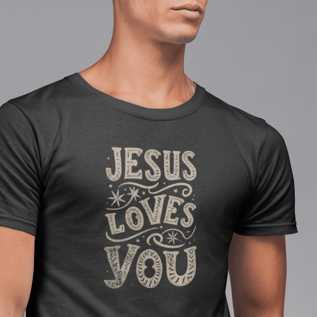 Jesus Loves You - Zach Christian Apparel - Christian apparel
