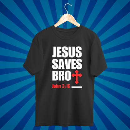 Jesus Saves Bro - Zach Christian Apparel - Christian apparel