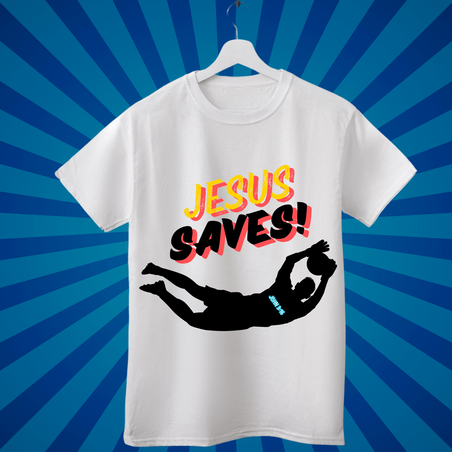 Jesus Saves - Zach Christian Apparel - Christian apparel