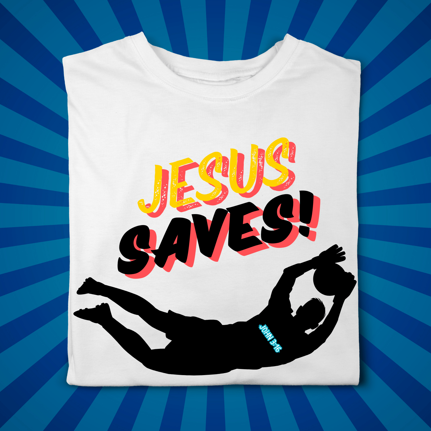 Jesus Saves - Zach Christian Apparel - Christian apparel