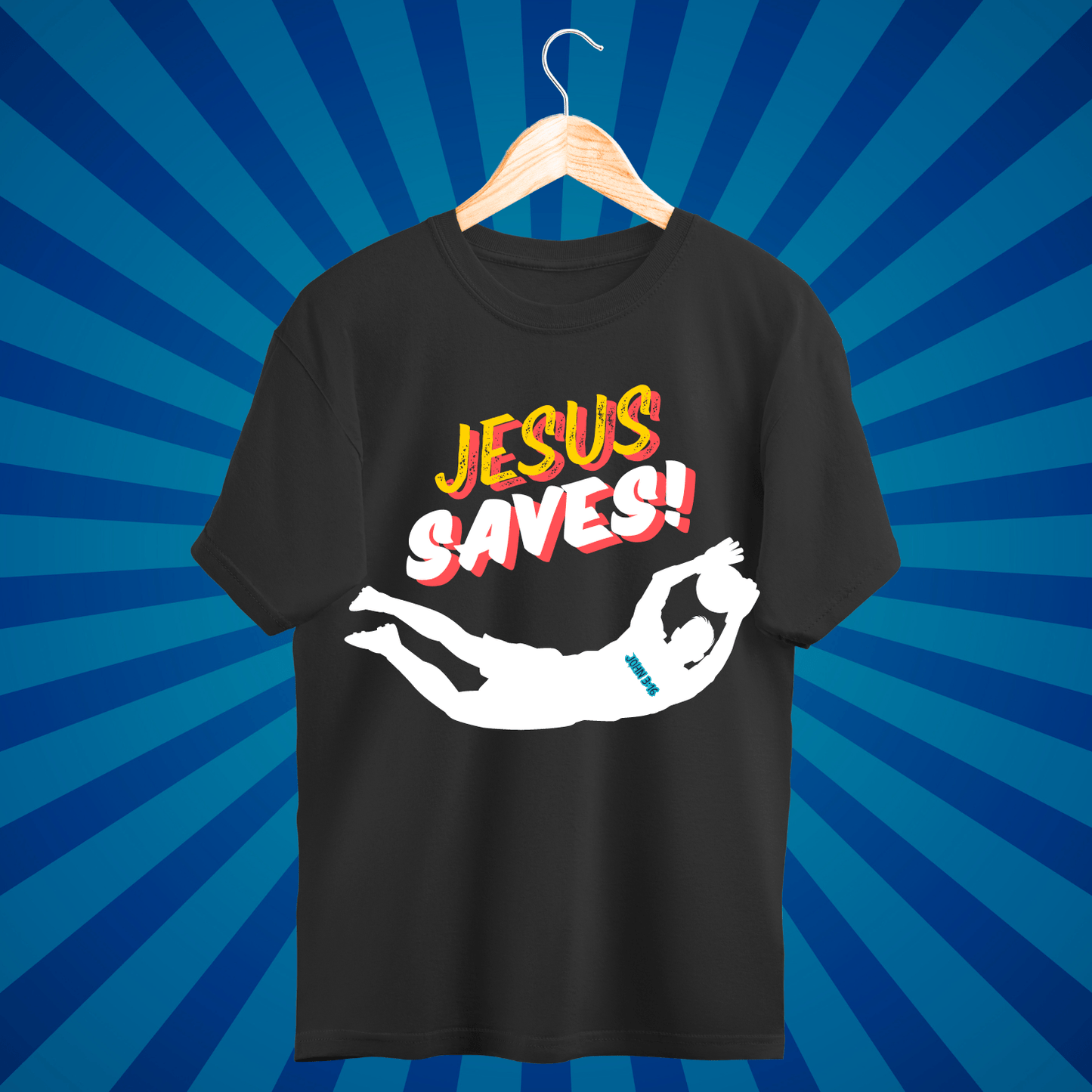 Jesus Saves - Zach Christian Apparel - Christian apparel