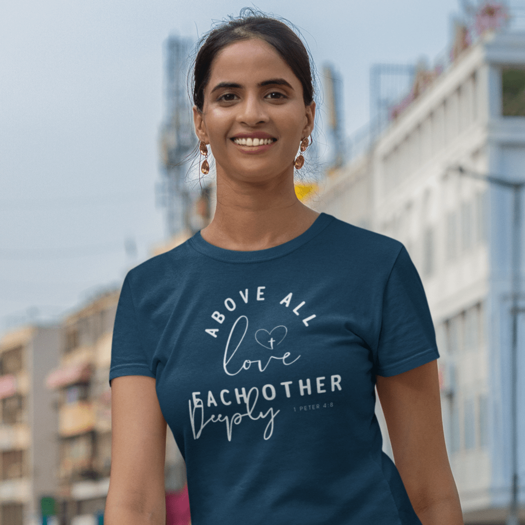 Love Each Other Deeply - Zach Christian Apparel - Christian apparel