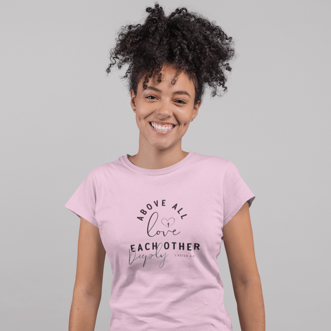 Love Each Other Deeply - Zach Christian Apparel - Christian apparel